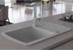 vidaXL 142945 Ένθετος Νεροχύτης 78x50cm Grey