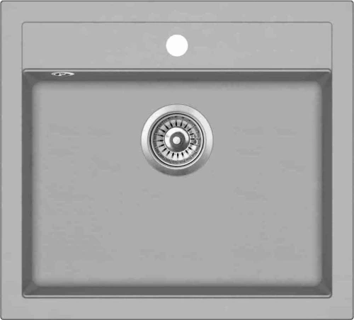 vidaXL 142955 Ένθετος Νεροχύτης 56.5x51cm Grey