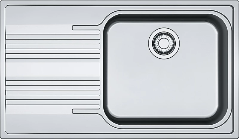 Franke Smart SRX 611-86 LB ΡΑ Δεξιός Ένθετος Νεροχύτης 86x50cm Inox Σατινέ