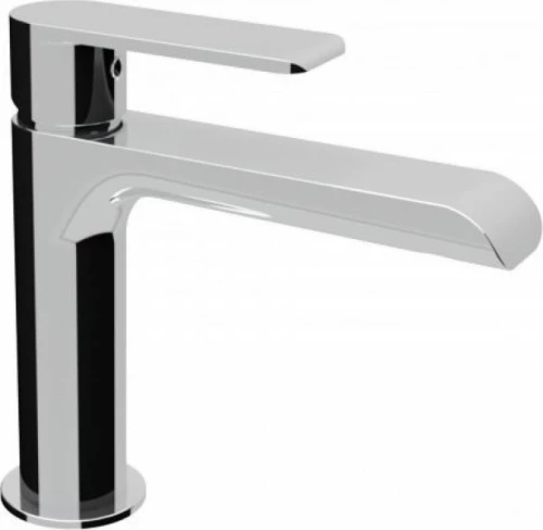 Teorema XS Χρωμέ 188301 Αναμεικτική Μπαταρία Νιπτήρα Ασημί