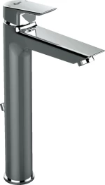 Ideal Standard Tesi A6573AA Αναμεικτική Μπαταρία Νιπτήρα Ψηλή Ασημί