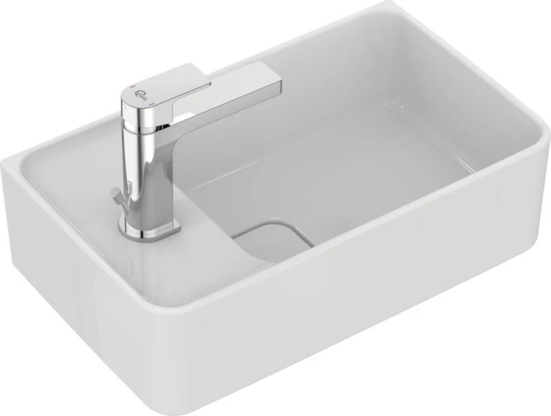 Ideal Standard Strada Ii Επιτοίχιος Κρεμαστός Νιπτήρας Πορσελάνης 45x27cm Λευκός