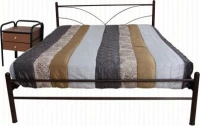 Casa Ύδρα Κρεβάτι Μονό Μεταλλικό 100x200cm
