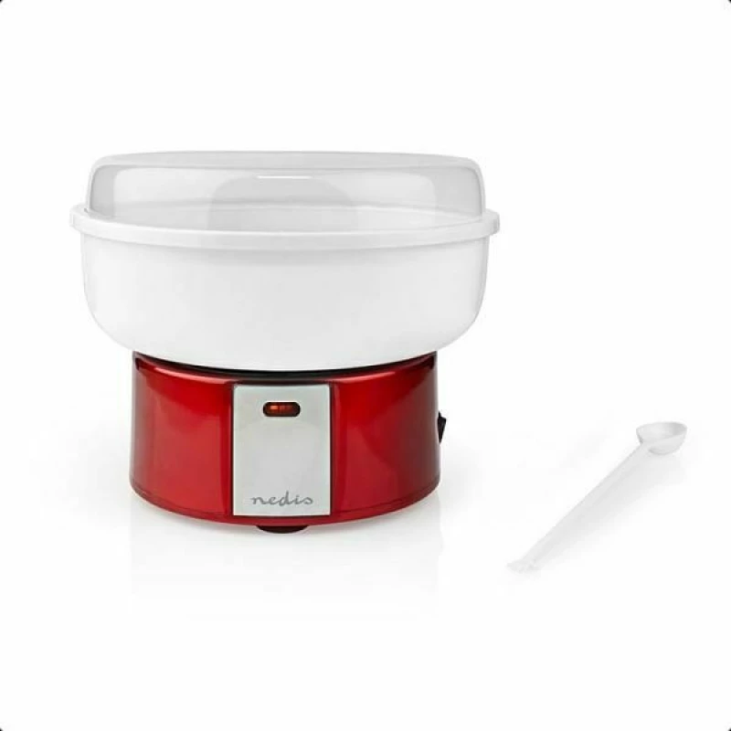 Nedis Fccm100Frd Candy Floss Machine 500 W Vintage Red / White