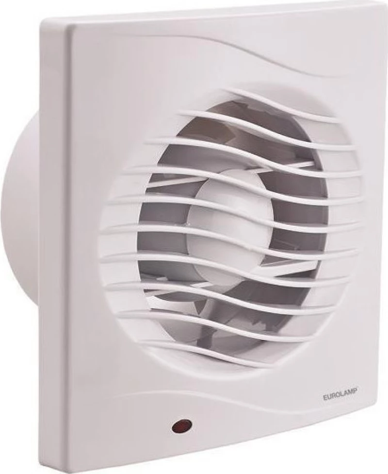 Eurolamp 147-33240 Επιτοίχιος Εξαεριστήρας Μπάνιου 100mm Λευκός