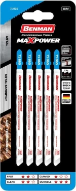 Benman Λάμες Maxpower 71865 5τμχ