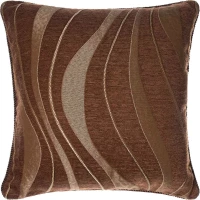 Silk Fashion Διακοσμητική Μαξιλαροθήκη 45x45 922 Καφέ