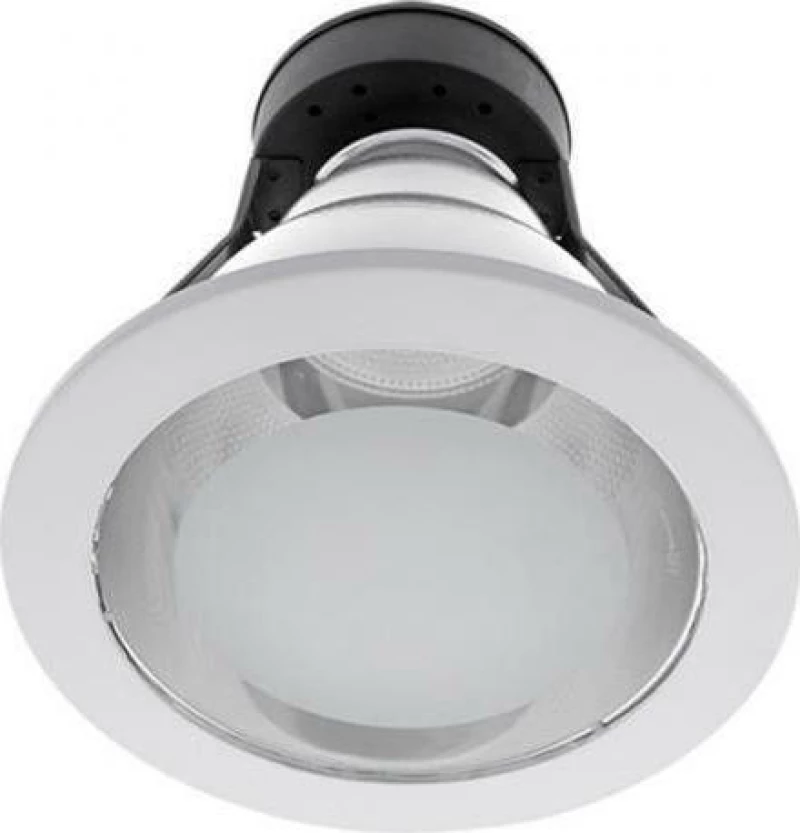 Elmark LED Σποτ Χωνευτό GL120/6 + 1XLED Sticks 9W 4000K 19x19cm Λευκό