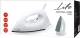Life Pure White Dry Iron 1400W With Teflon Soleplate,White Life