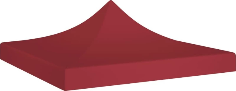 vidaXL Κάλυμμα Τέντας Εκδηλώσεων Μπορντό 3x3m 270gr/m² 315322
