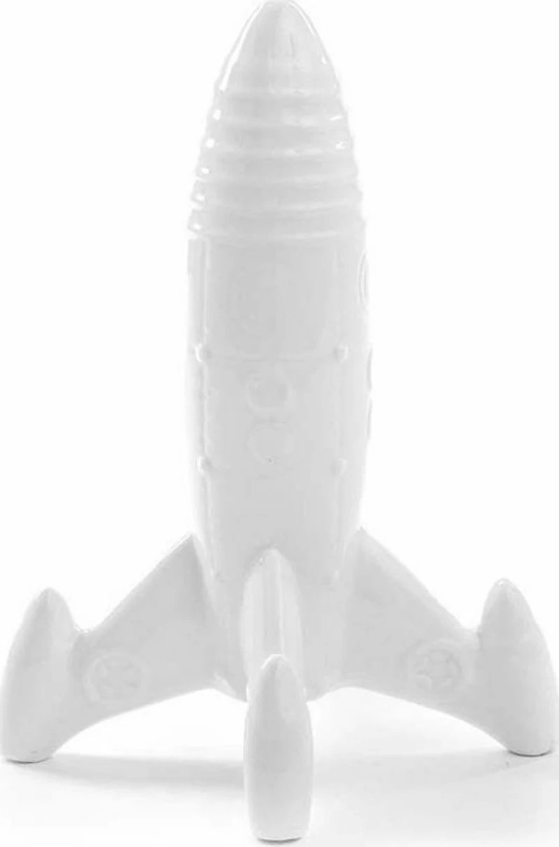 Διακοσμητικό Memorabilia My Spaceship White Seletti Πορσελάνη