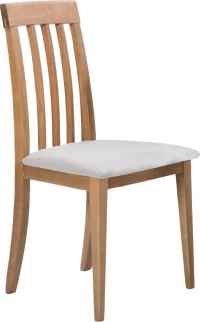 Καρέκλα Τραπεζαρίας Lucia Grey Oak / Γκρι