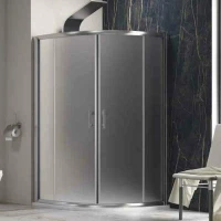 Karag Flora 200 Καμπίνα Ντουζιέρας 80x80x190cm Satine Glass