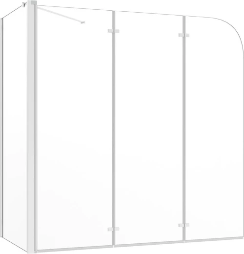 vidaXL 146227 Καμπίνα Μπανιέρας 120x69x130cm Clear