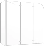 vidaXL 146227 Καμπίνα Μπανιέρας 120x69x130cm Clear