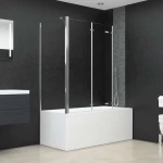 vidaXL 146227 Καμπίνα Μπανιέρας 120x69x130cm Clear