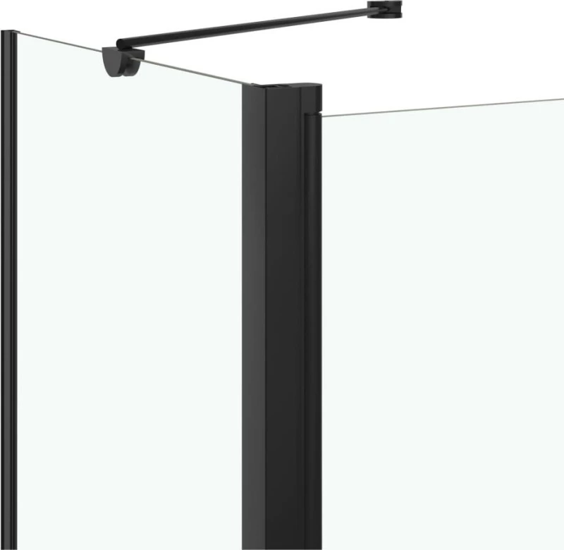 vidaXL 147190 Καμπίνα Μπανιέρας 120x68x130cm Μαύρη