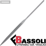Bassoli Λίμα Πλακέ Αργυροχρυσοχοΐας 160mm 57MD160/2