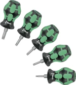 Wera Σετ Κατσαβίδια Torx Νάνοι Stubby Set TX 1 5008876001 5τμχ