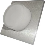 5884 | LED ΧΩΝΕΥΤΟ Φ70mm ΤΕΤΡΑΓΩΝΟ ΑΛΟΥΜ. 5884