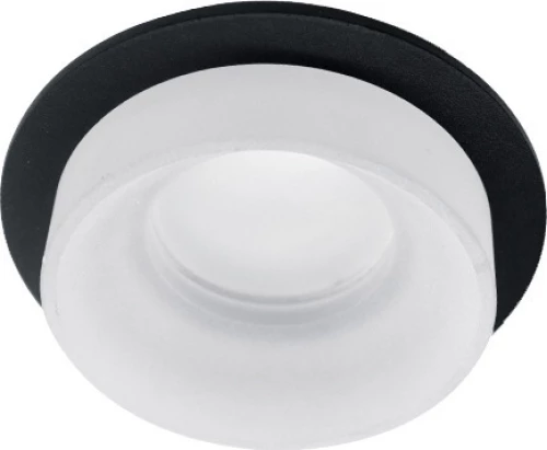 SA-045/1 SINGLE DOWNLIGHT ROUND BLACK/WHITE