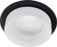 SA-045/1 SINGLE DOWNLIGHT ROUND BLACK/WHITE