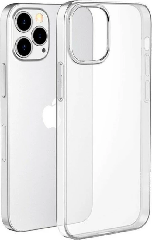 Θήκη σιλικόνης TPU Ultra Slim 0.3mm Soft Mat για iPhone 12 Pro Max - Διάφανο