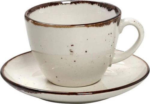 Espiel Terra Jumbo Φλυτζάνι Cappuccino από Πορσελάνη Κρεμ 350ml