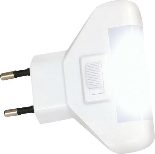 REV Night Light Energy Saving White 1.5W Φωτιστικό Ασφαλείας Πρίζας με Φωτοκύτταρο 337171
