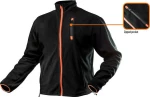 Neo Tools Ζακέτα Fleece Μαύρη