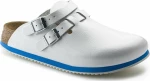 Birkenstock Kay SL Professional Δερμάτινο Unisex Σαμπό Λευκό