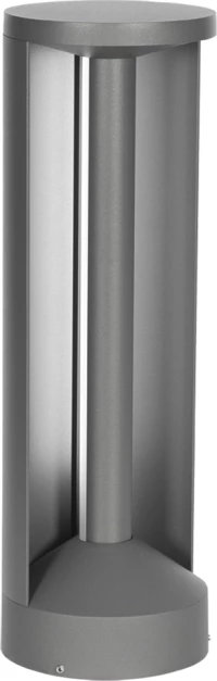 VK Lighting Στεγανό Εξωτερικό Φωτιστικό Δαπέδου VK/02124/50/AN/W Γκρι 75169-353694