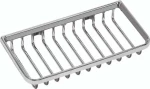 Gloria Hotelia 03-8010 Σπογγοθήκη Επιτοίχια Inox Ασημί