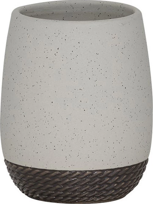 Sealskin Braid Ποτηροθήκη Επιτραπέζια Πορσελάνινη Γκρι