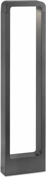 Faro Barcelona Εξωτερικό Φωτιστικό Δαπέδου Das Μαύρο 75520