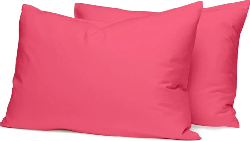 Sunshine Σετ Μαξιλαροθήκες Cotton Feelings 50x70 112 Fuchsia