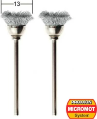 Proxxon 28957 Ανοξείδωτες βούρτσες 2τεμ