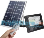 Αδιάβροχος Ηλιακός Προβολέας 40W με Φωτοβολταϊκό Πάνελ, Τηλεκοντρόλ & Χρονοδιακόπτη - Solar Panel