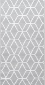 vidaXL Χαλί Γκρι 120x180cm