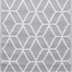 vidaXL Χαλί Γκρι 120x180cm