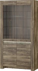 Βιτρίνα Σαλονιού Belarus Φυσικό 102x40x194cm