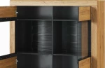 Βιτρίνα Σαλονιού Leon Φυσικό 119x40x148cm
