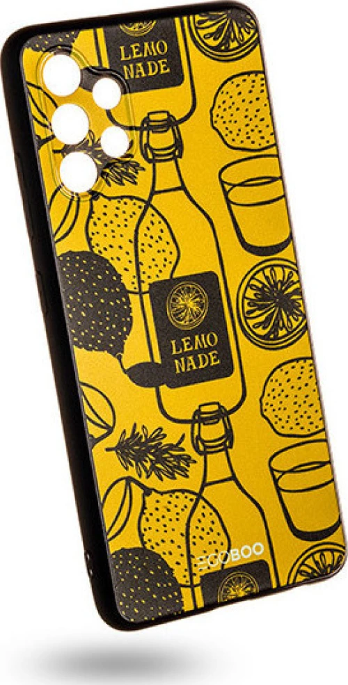 Egoboo Mat Back Cover Σιλικόνης Lemonade (Galaxy A32 4G)