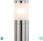 Globo Lighting Εξωτερικό Φωτιστικό Δαπέδου Xeloo Ασημί 32015