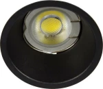 VK Lighting Μεταλλικό Σποτ Χωνευτό GU10 VK/03012G/B 8.3x8.3cm Μαύρο
