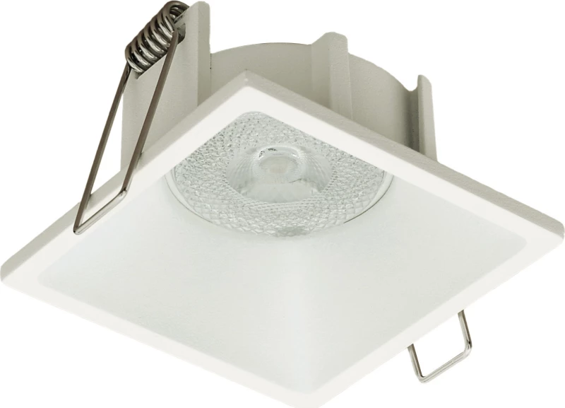 Viokef Μεταλλικό Σποτ Χωνευτό GU10 Fino 7.7x7.7cm Λευκό
