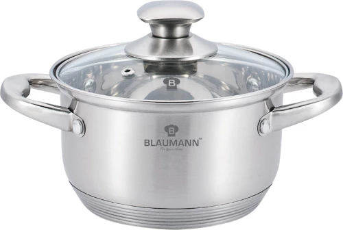 Blaumann Satin Gourmet Line Ανοξείδωτη Κατσαρόλα Μαρμίτα 6lt / 24cm