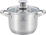 Blaumann Satin Gourmet Line Βαθιά Ανοξείδωτη Κατσαρόλα 7.7lt / 24cm