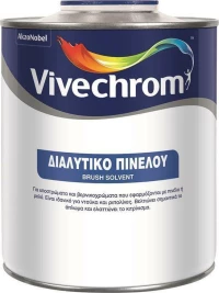 Vivechrom Διαλυτικό 4lt Διάφανο Πινέλου