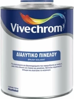 Vivechrom Διαλυτικό 4lt Διάφανο Πινέλου